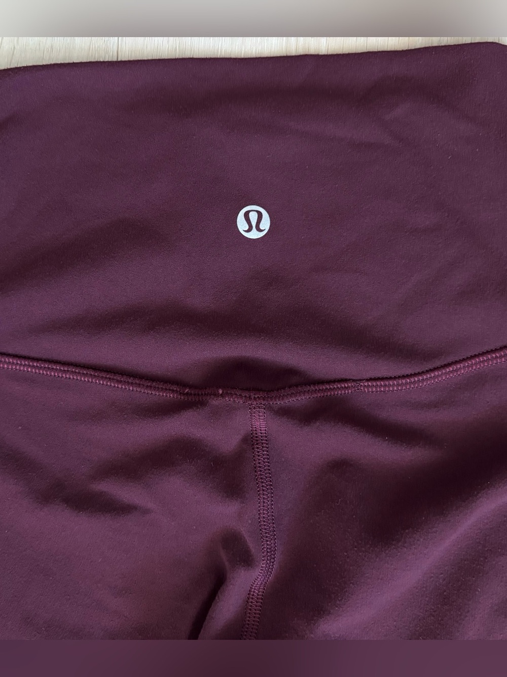 Lululemon Align Leggings Size 2 Burgundy High Rise 25 LW5DEPS